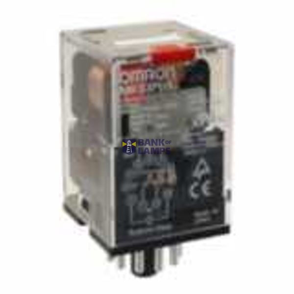 MKSN8076M Relay, plug-in, 11-pin, 3PDT, 10 A, mech indicator MKSN8076M image 1