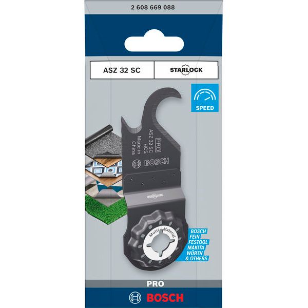 PRO Multi Material ASZ 32 SC Multitool Blade image 2