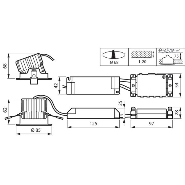 RS156B LED12-WB-/840 D68 PSD PI10 WH image 3