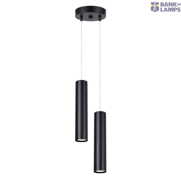 Pendant lamp LAGOS 2P black image 3