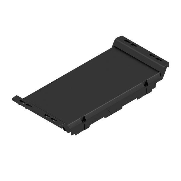 Front element, OMNIMATE Housing - series CH20M  black, Front element, Width: 45 mm image 2