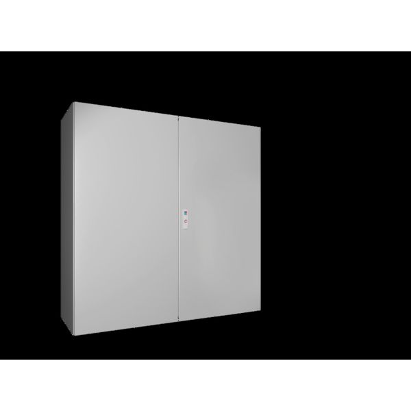 AX Compact enclosure, WHD: 1200x1200x400 mm, sheet steel image 2