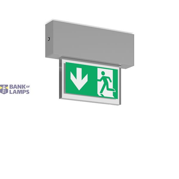 HALYXX, 4,7 W, aluminium, on/off Ceiling luminaires, L 233 B 40 H 180, image 2