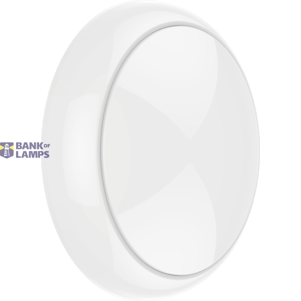 Polo 2 Bulkhead 15W 4CCT Switchable White Trim DALI Dim image 1