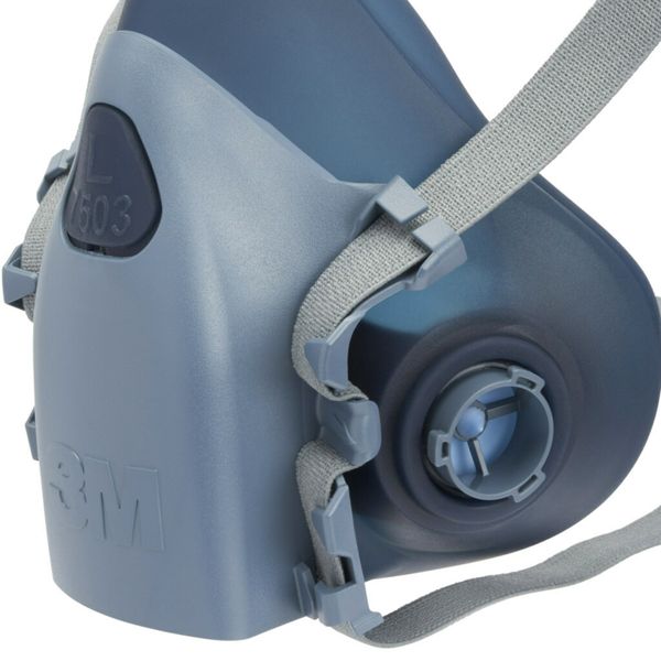 3M™ Reusable Half Face Mask, Large, 7503 image 6