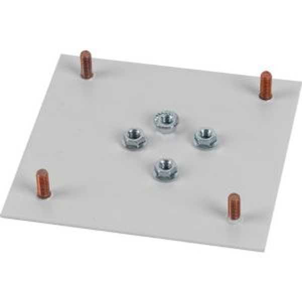 XAS3-3 Cover, cut out for circuit breaker, NZM3, 3p, grey image 4