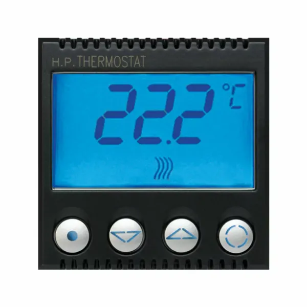 ELECTR.THERMOSTAT WIN/SUMM.TEKLA   2M0D RAL9010 250V-OUTPUT NO+NC 5(2)A-DISP.-THERMOREGULATION DEVICE FROM 0 TO 35 DEGREES CELS image 1