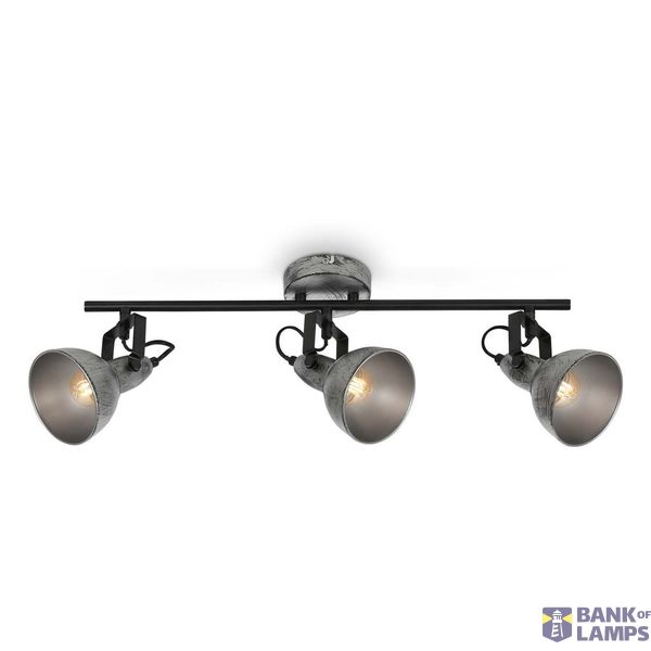 ceiling lights, antique-silver, 3xE14/max.40W excl. image 1