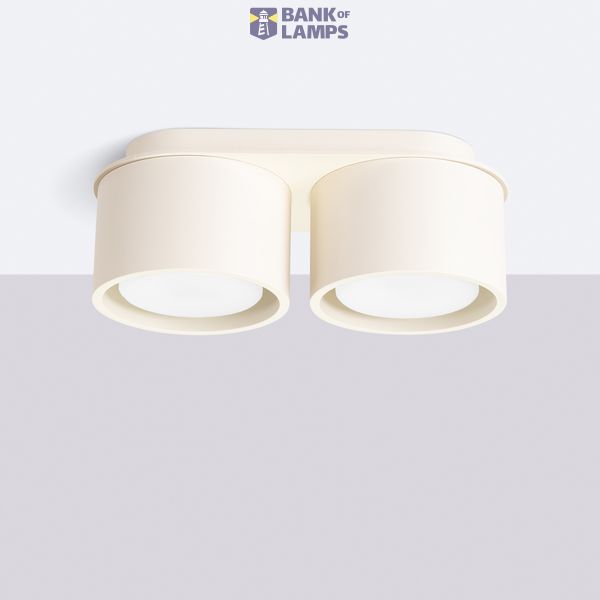 Ceiling lamp MODO 2 beige Gx53 image 2