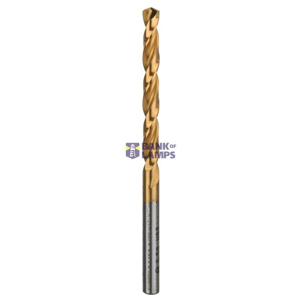 Metal drill bits HSS-TiN, DIN 338 5,5 x 57 x 93 mm 1 pcs. image 1