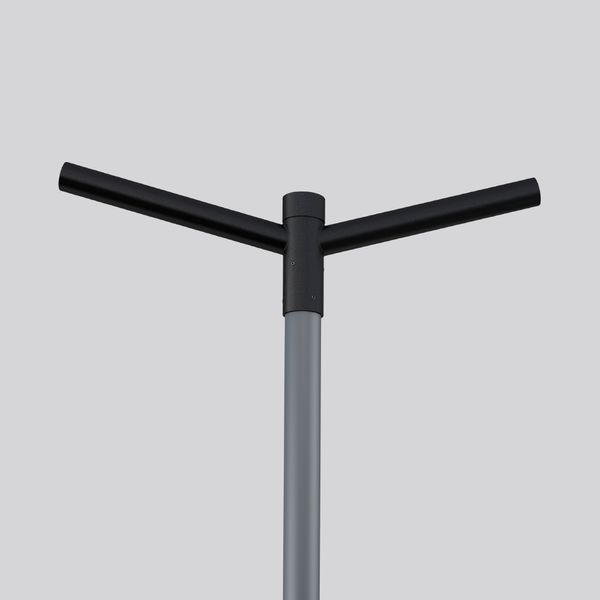 Pole mounting L 1015 B 90 H 250 d 76 colour: anthracite image 2