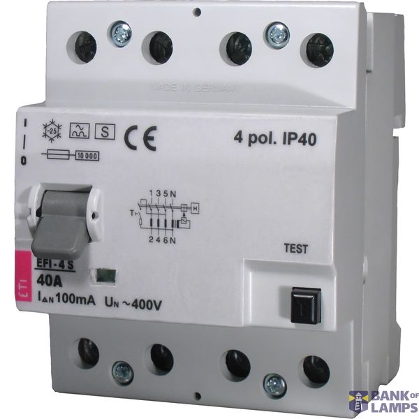 EFI-4S 63/0,3A, A Earth Leakage Circuit Breaker image 1