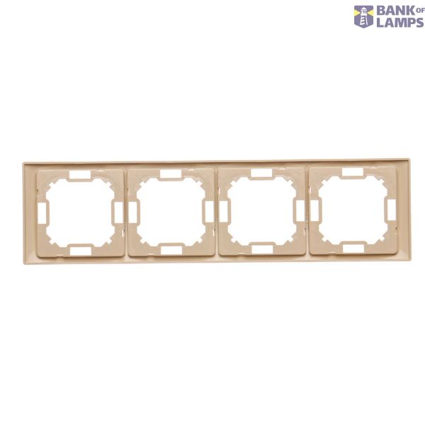 Double IT socket RJ45, category 5e, (module), Inox, metallized image 1