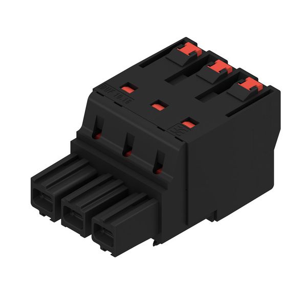 PCB plug-in connector, female plug, 10.16 mm, Number of poles: 3, 180°, PUSH IN with actuator, Clamping range, max. : 16 mm², Box image 2