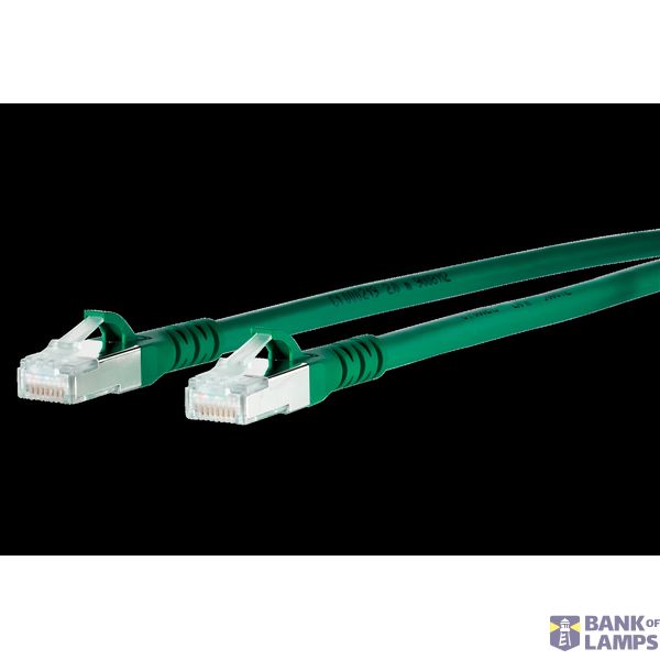 Patch cord Cat.6A AWG 26 7.5 m green image 2