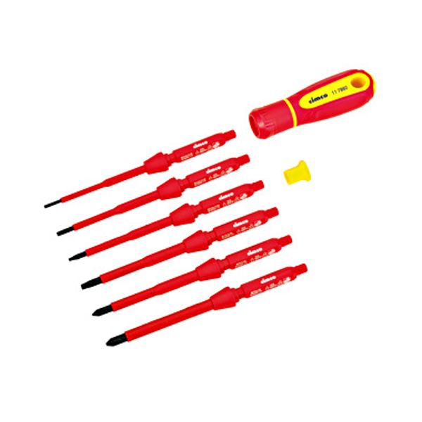 VDE screwdriver replacement blades, 8 piece set image 1