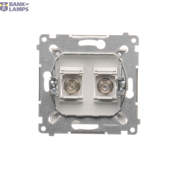 Single button for switches and push buttons, champagne matt image 1