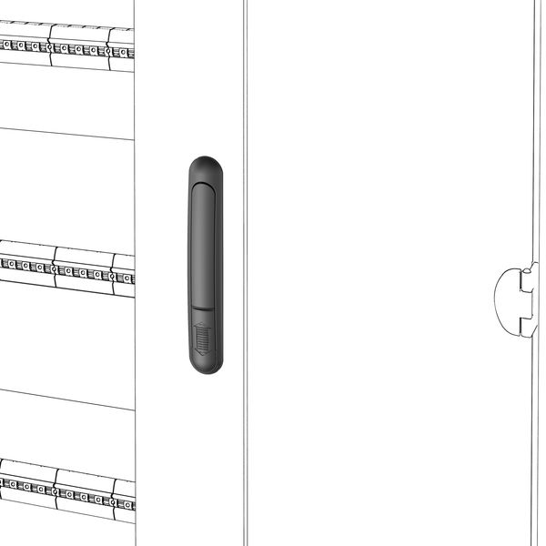 SPARE PART LOCK - QDX 630 H - QDX 1600 H - FOR GLASS AND BLIND image 1