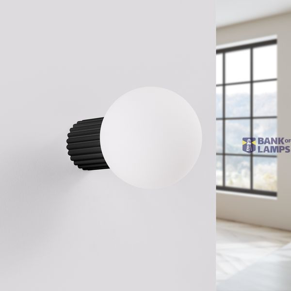Wall lamp HALO black IP44 image 3