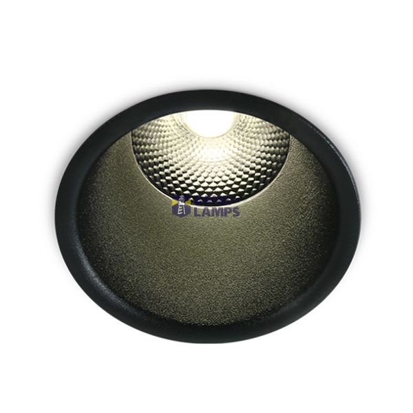 BLACK 15W WW 24deg IP20 230V DARK LIGHT image 1