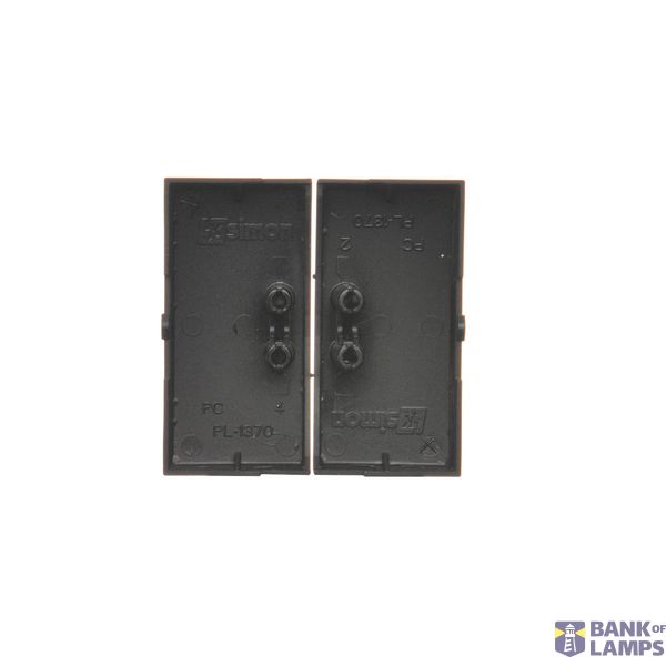 Momentary single switches with key - two positions ''0-1'', black matt, 5A image 1