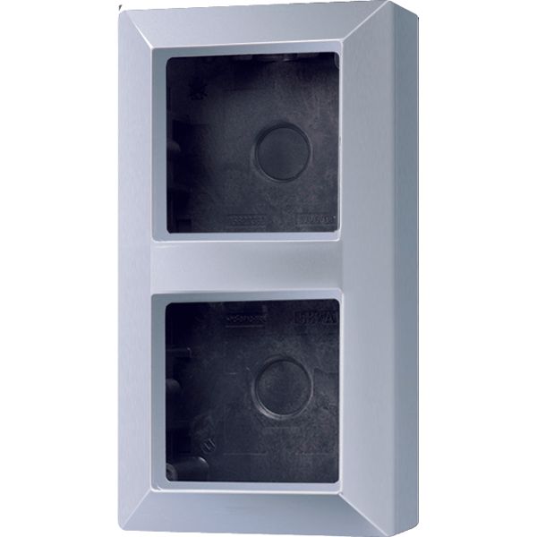 Spec.Surface Cap w. integr. frame 2gang AS582AAL image 2