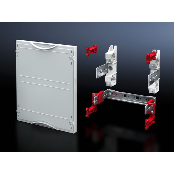 SV Busbar module N/PE (ISV), 2 WU (500 mm), 2 U (300 mm) image 2