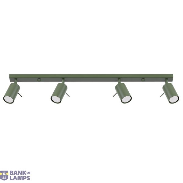 RING CEILING LAMP 4L OLIVE GREEN 4XGU10 image 2