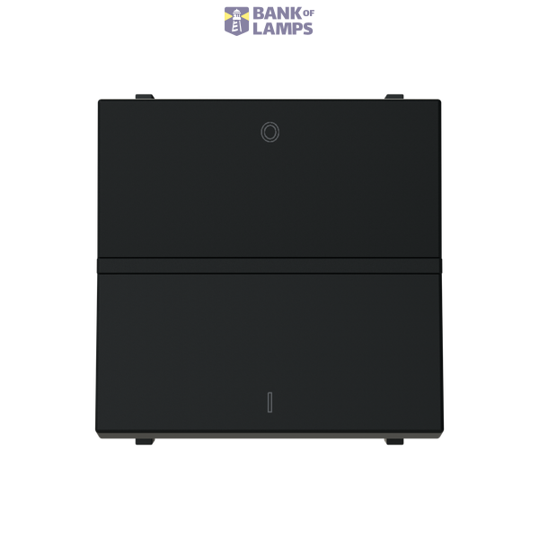 Switch 1-way, DP, 32AX - 2 M - Matt Black image 1