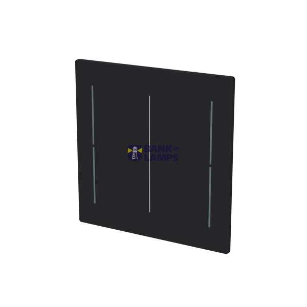 LFW/A.2.70.1-45M Cover plate black matt - Trevion® image 2