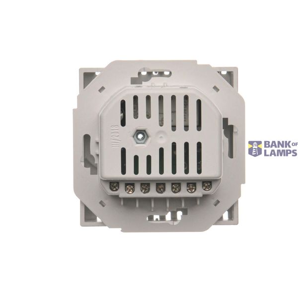 Made-to-order product, 1/4 key - customisable - with option to print a pictogram, (rocker), Simon 55, IP20, matt aluminum image 1