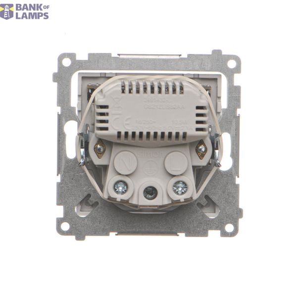 SOON ON SALE, Double computer socket RJ45 category 6 with anti-dust cover, (module), Simon 24, IP20, cashmere image 1
