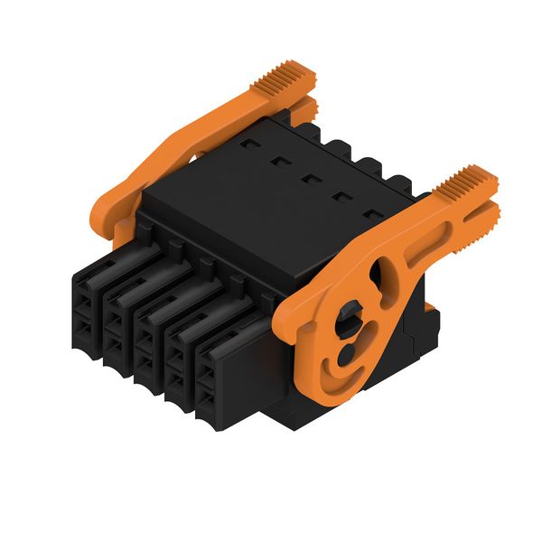PCB plug-in connector, female plug, 3.50 mm, Number of poles: 10, 180°, PUSH IN with actuator, Clamping range, max. : 1.5 mm², Box image 3