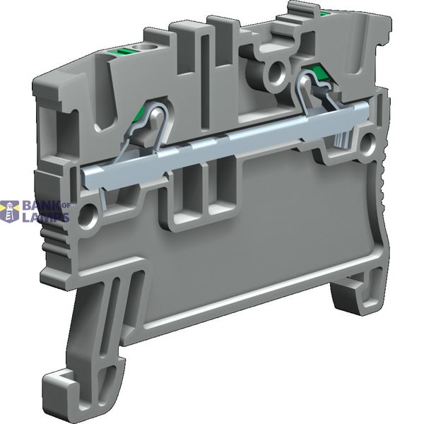Self-clamping terminal EFC100GR 1.5 mm² gray image 1