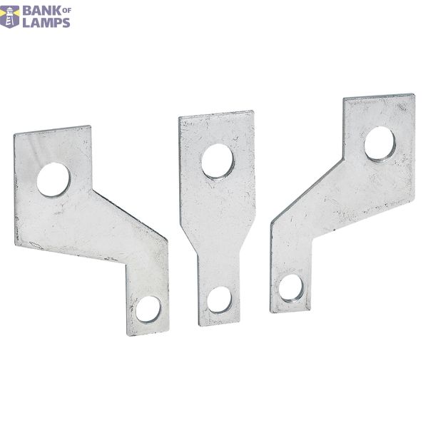Set of 3 expanders for DSX 3-pole size 2 disconnector and source inverter switch for installation on plate image 2