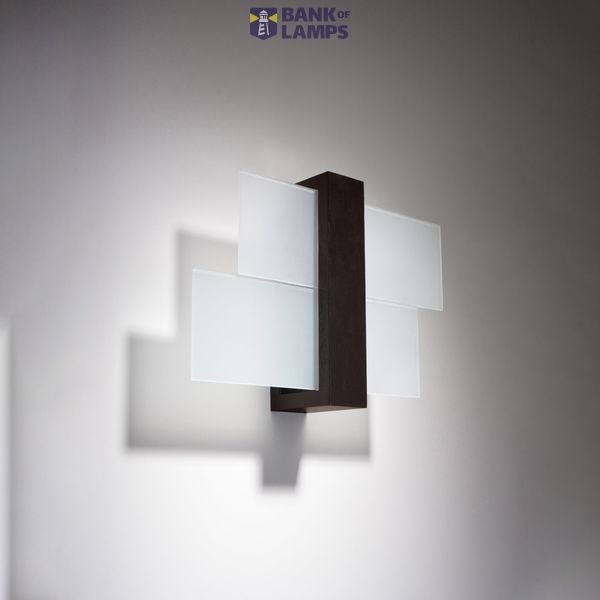 WALL LAMP PHENIX 1 WENGE E27 1X60W IP20 image 4