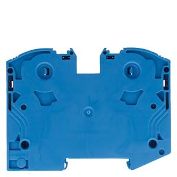 Terminal, iPo plug-in terminal, through-type terminal, 35 mm², blue Terminal block connection technology for various image 1