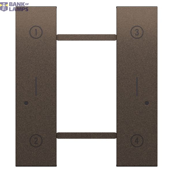 L.NOW-COVER 4 SCENES WIRELESS SWITCH BRONZE image 2
