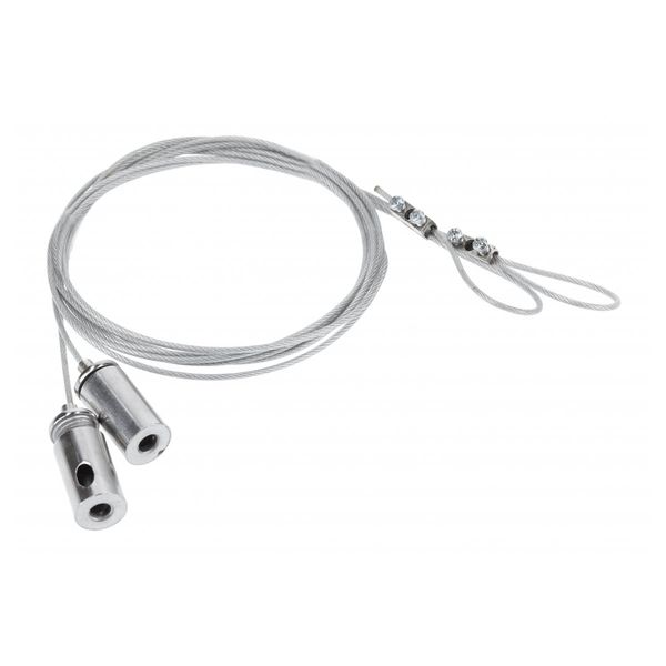 Steel cable for suspending luminaires, 200 cm, 1 pc image 1