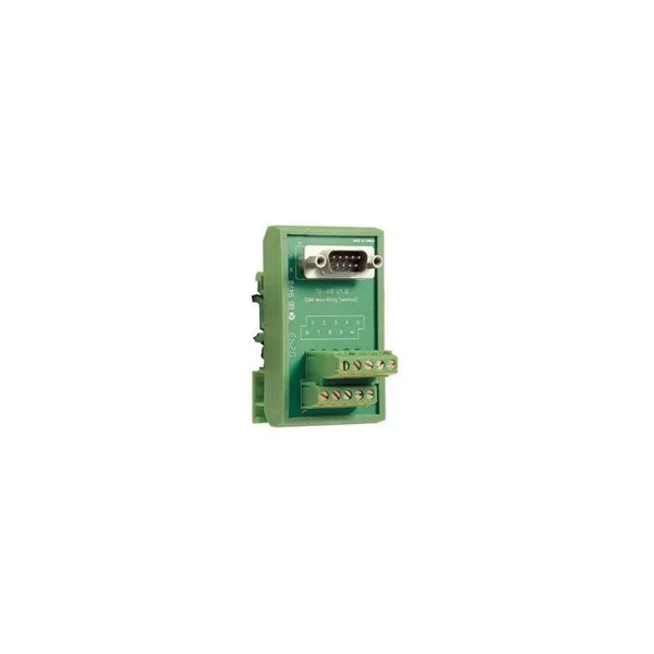 MOXA – TB-M9 – DB9 connector for DIN rail wiring image 1