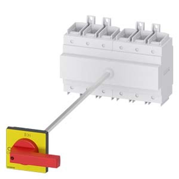 SENTRON, 3LD switch disconnector, changeover switch, 4-pole, Iu: 160 A image 2