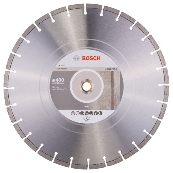 Standard for Concrete diamond cutting disc 400 x 20/25,40 x 3,2 x 10 mm image 2