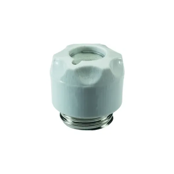 LIN 591.0002 DIII screw cap 63A E33 500VAC 500VDC porcelain with test hole image 1