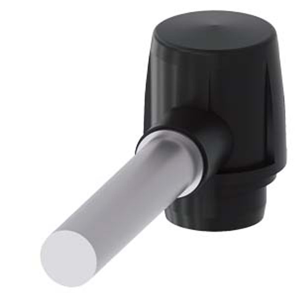 Actuator head for plastic hinge switch with solid shaft D=10 mm image 1