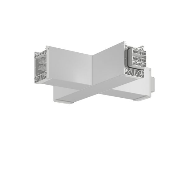 Form connector L 330 B 330 H 76 colour: aluminium 220 - 240 V image 2