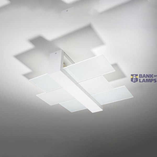CEILING LAMP FENIKS 2 WHITE E27 2X60W IP20 image 4