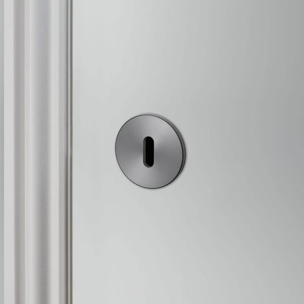 KEY ESCUTCHEON / GUN METAL image 1