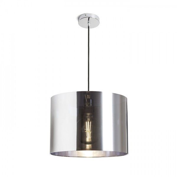 FANCY 35/25 pendant chrome foil 230V LED E27 15W image 1