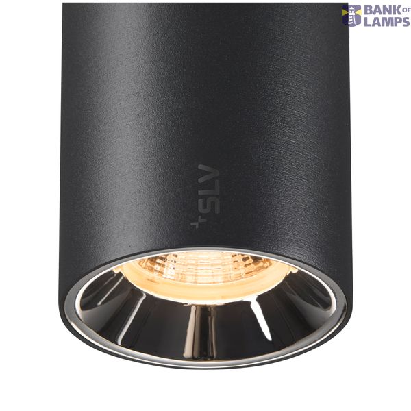 NUMINOS® S 48V TRACK DALI, pendant light, black / chrome, 16W, 1050lm, 3000K, CRI90, 40° image 4
