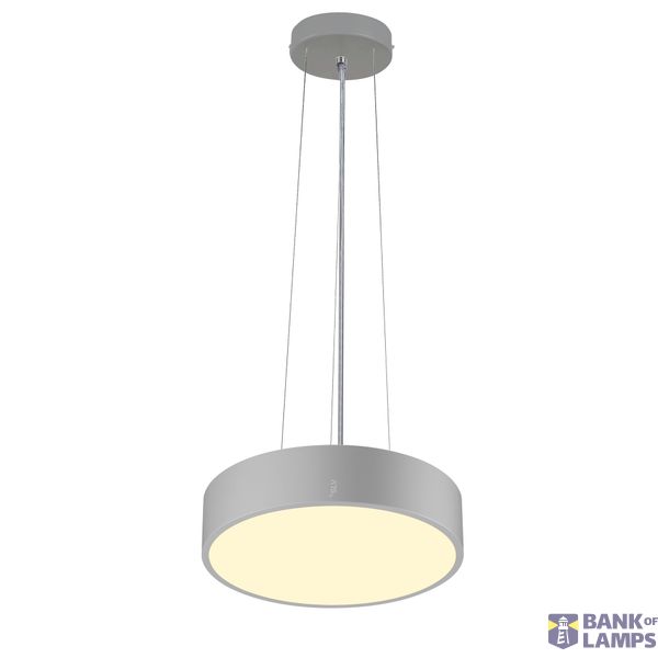MEDO® 30, wall- and ceiling-mounted light, round, 2700/3000/4000K, 12W, trailing-edge phase, 110°, grey image 3